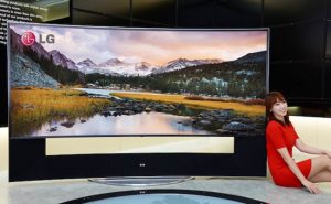 lg CURVED TV 105