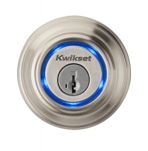 Kwikset-Kevo 2nd Gen Exterior Satin Nickel