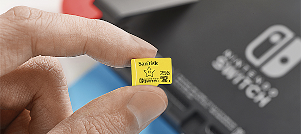 SanDisk microSDXC Card for Nintendo Switch